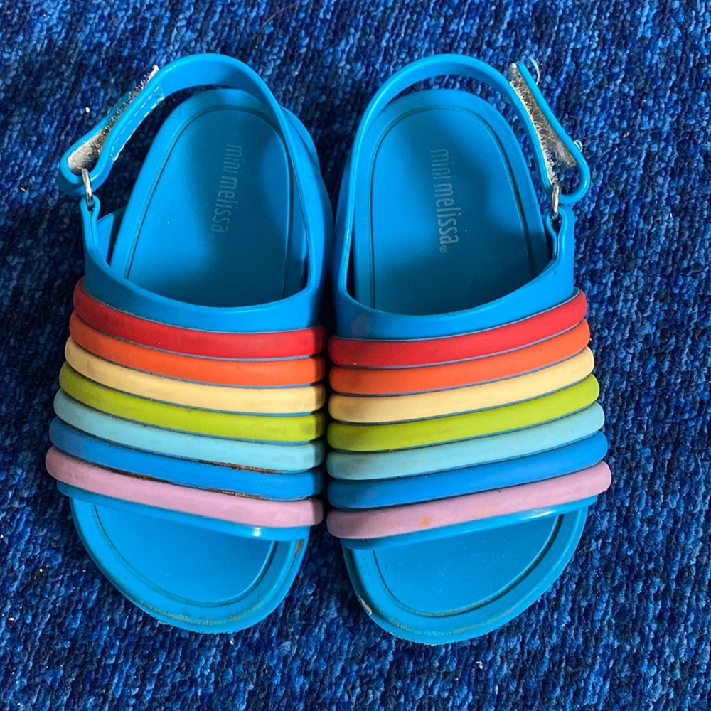 Melissa rainbow sandals